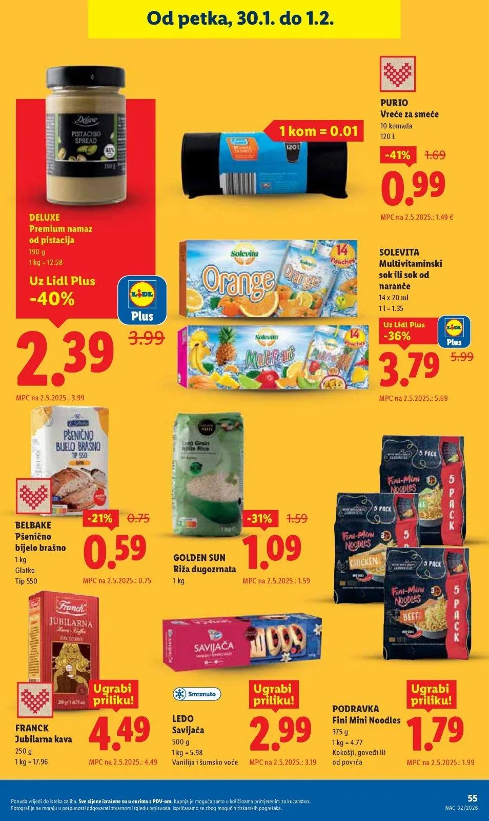 Katalog Lidl katalog do 01.02.2026 od 22. siječnja do 1. veljače 2026. - Pregled Stranica 55