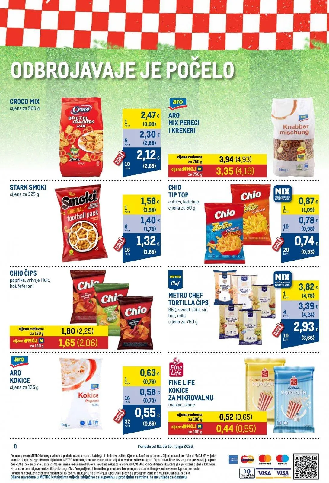 Katalog Metro katalog do 16.06.2026 od 9. lipnja do 16. lipnja 2026. - Pregled Stranica 8