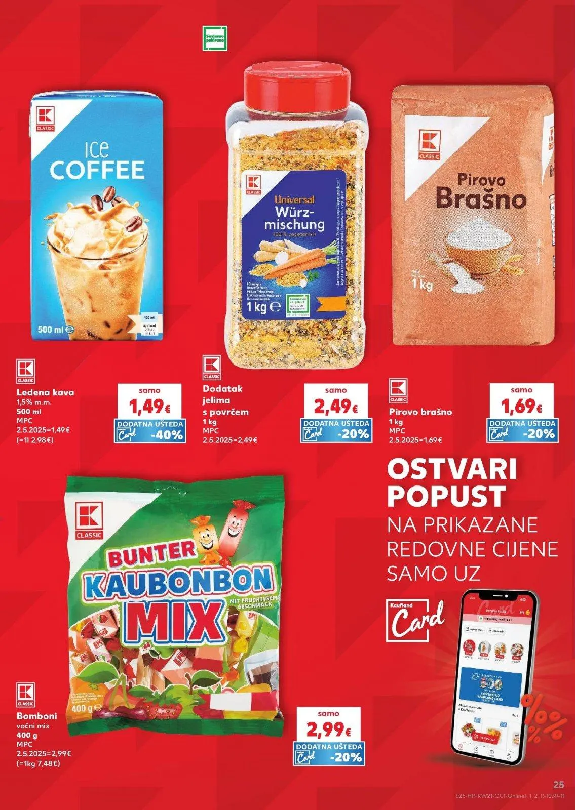 Katalog Kaufland katalog do 26.05.2026 od 20. svibnja do 26. svibnja 2026. - Pregled Stranica 25