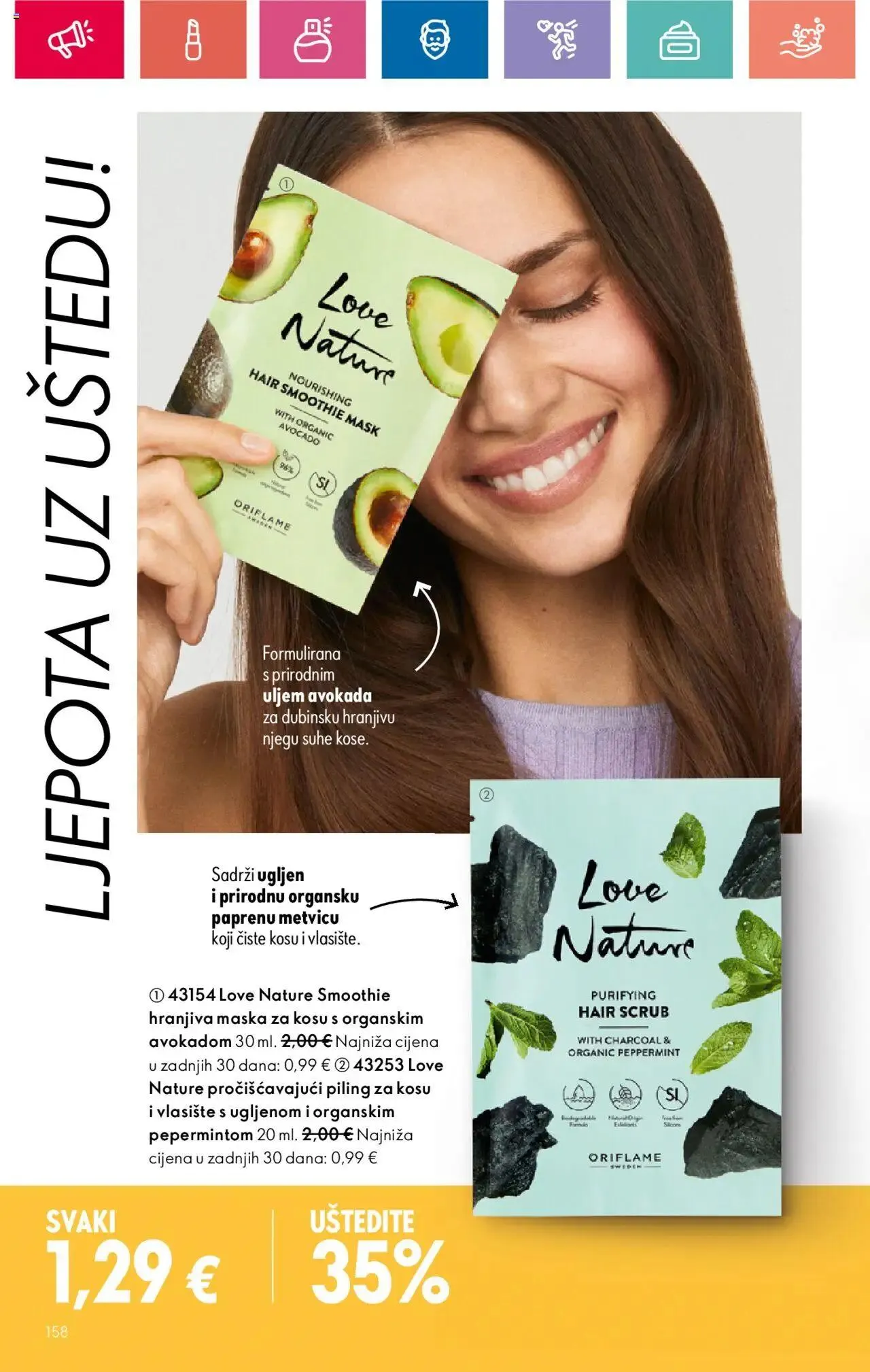 Katalog Katalog 11/2024 Oriflame od 1. kolovoza do 21. kolovoza 2024. - Pregled Stranica 158