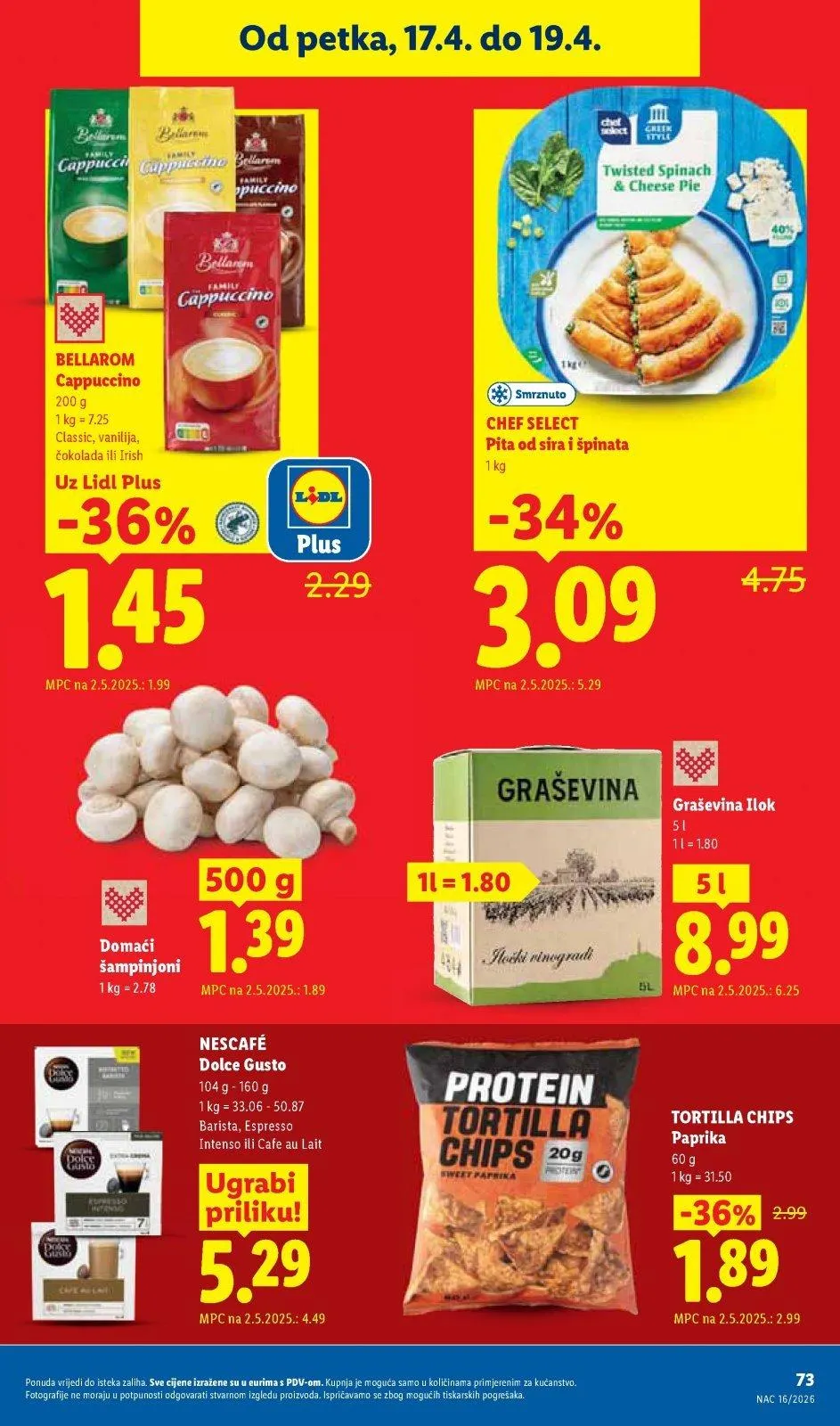 Katalog Lidl katalog do 19.04.2026 od 9. travnja do 19. travnja 2026. - Pregled Stranica 73