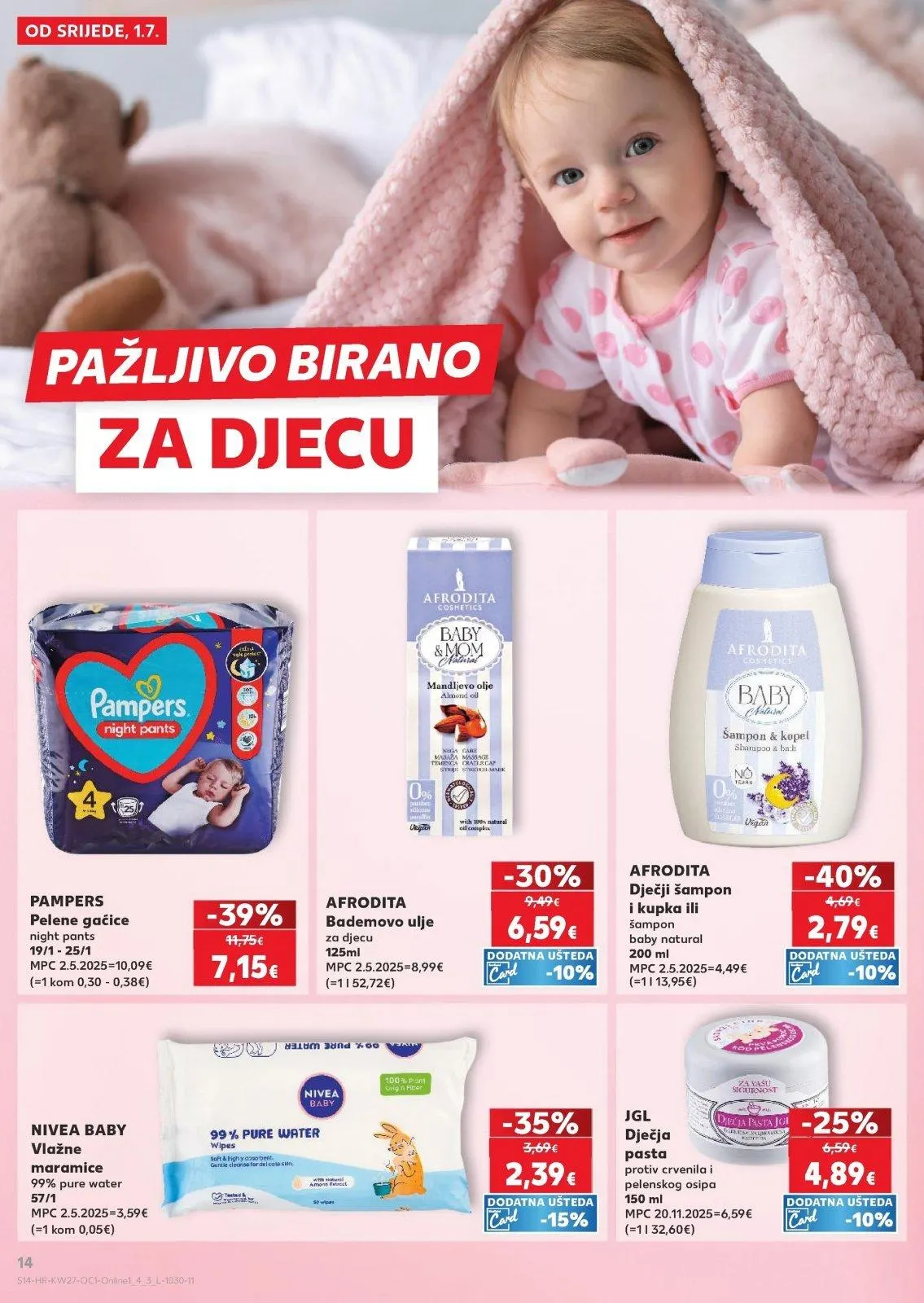 Katalog Kaufland katalog do 07.07.2026 od 1. srpnja do 7. srpnja 2026. - Pregled Stranica 14