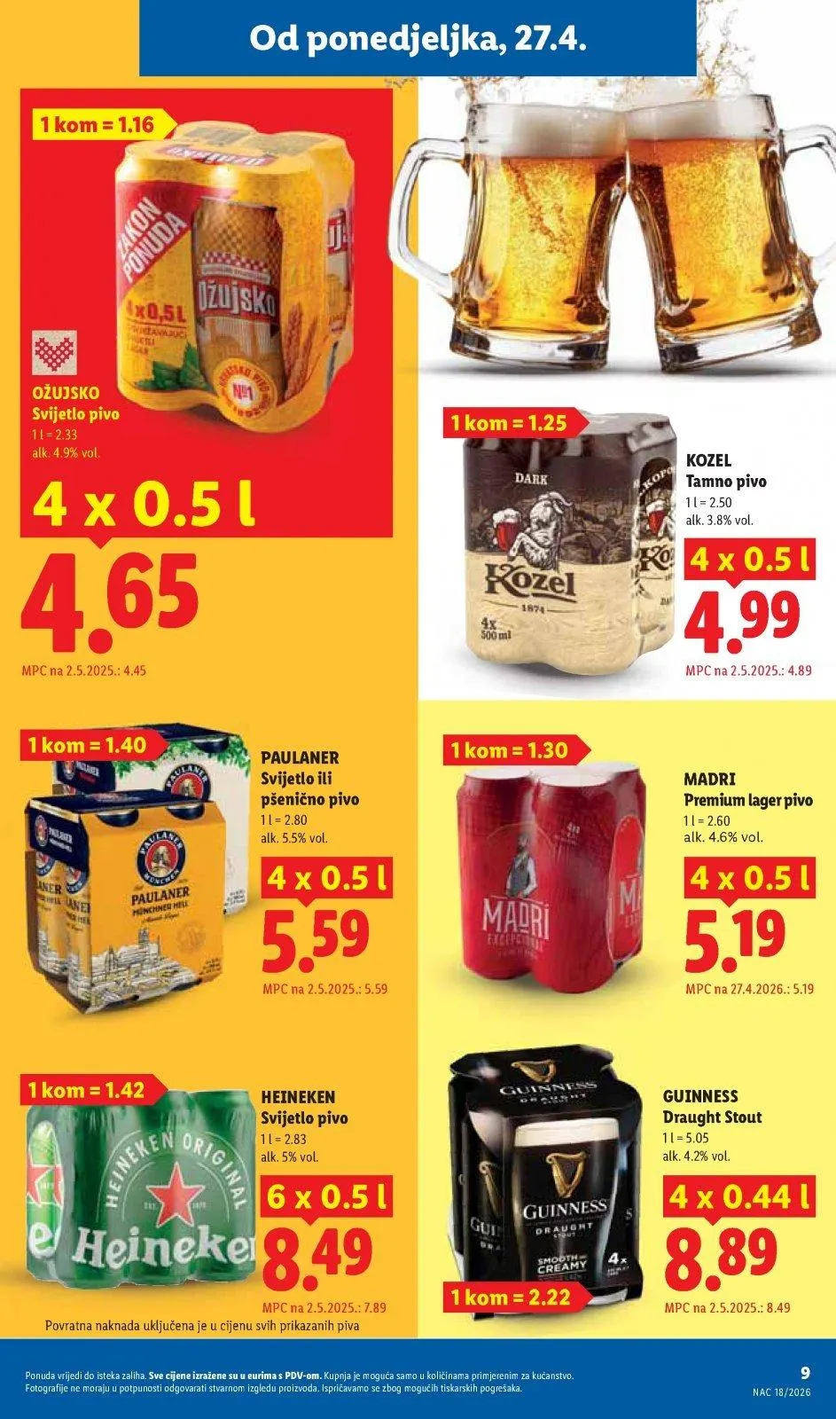 Katalog Lidl katalog do 03.05.2026 od 23. travnja do 3. svibnja 2026. - Pregled Stranica 9