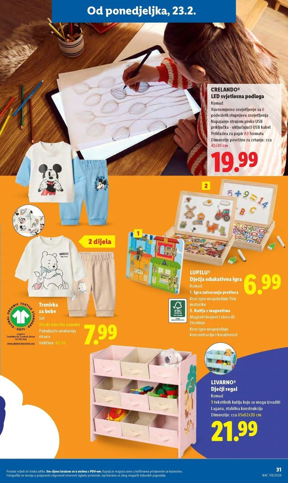 Katalog Lidl katalog do 01.03.2026 od 19. veljače do 1. ožujka 2026. - Pregled Stranica 31