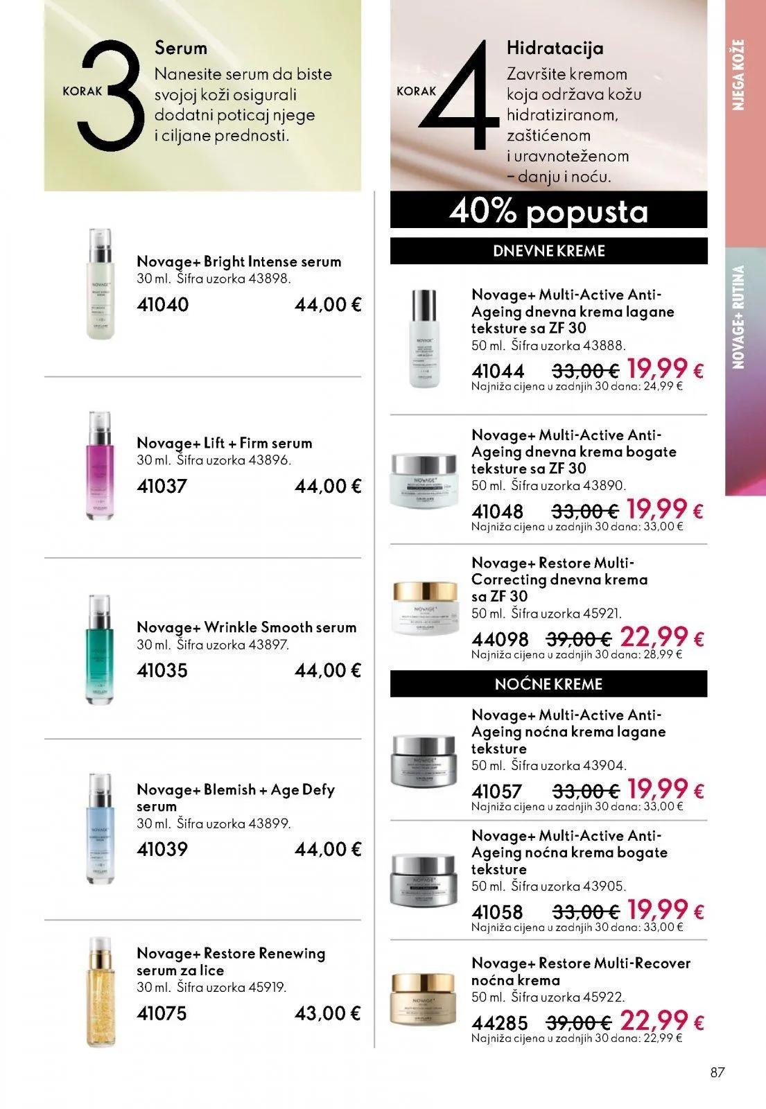 Katalog Oriflame katalog do 12.05.2026 od 22. travnja do 12. svibnja 2026. - Pregled Stranica 87