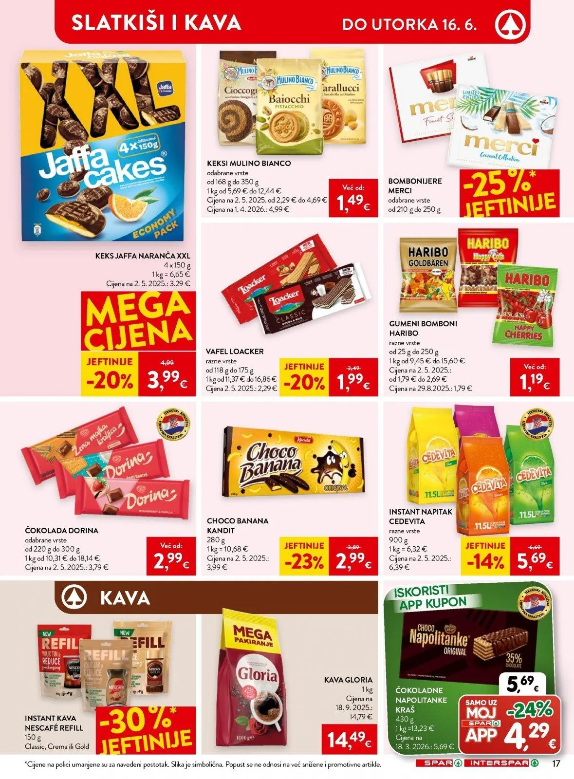 Katalog Interspar katalog do 16.06.2026 od 10. lipnja do 16. lipnja 2026. - Pregled Stranica 29