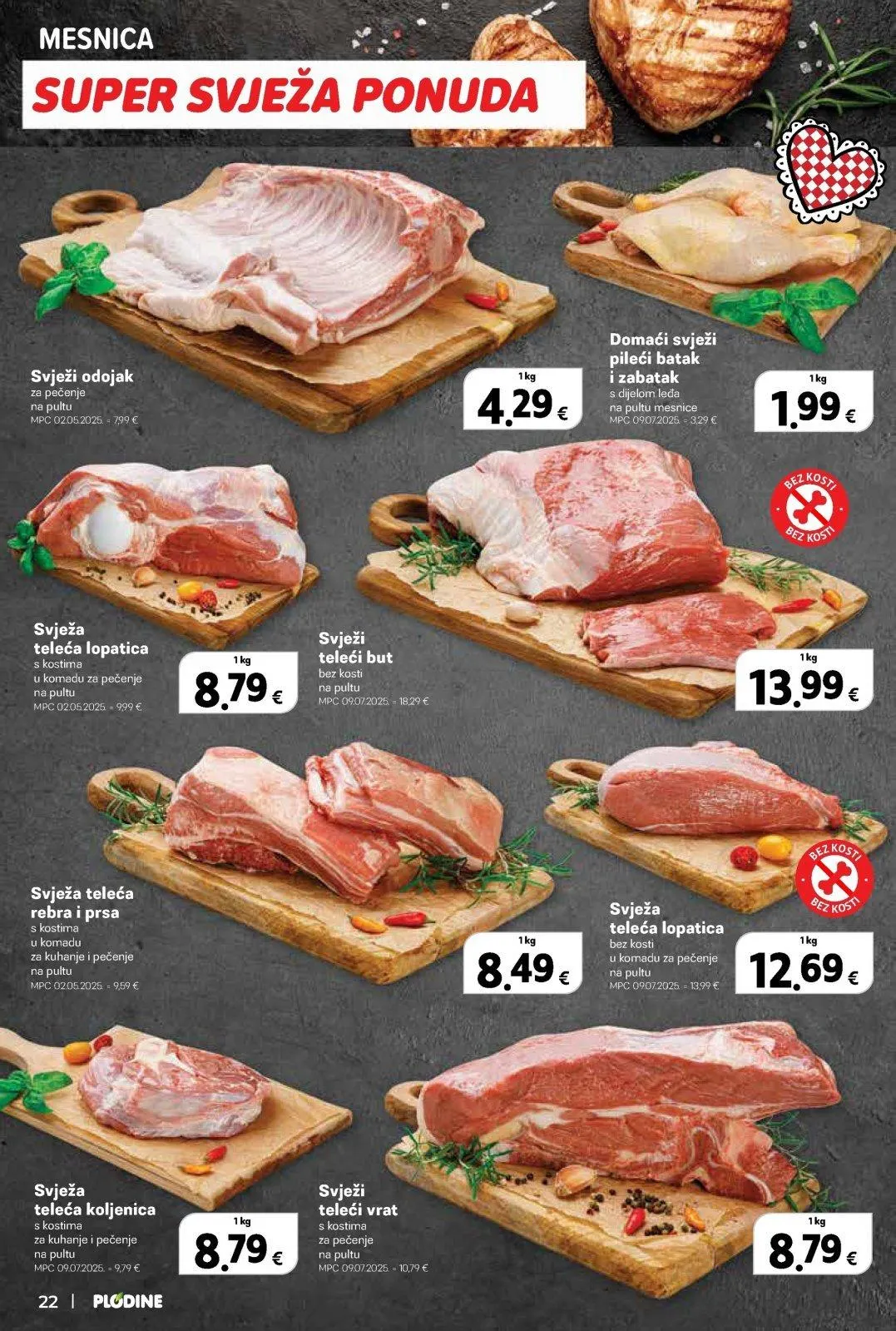 Katalog Plodine katalog do 10.03.2026 od 5. ožujka do 10. ožujka 2026. - Pregled Stranica 22