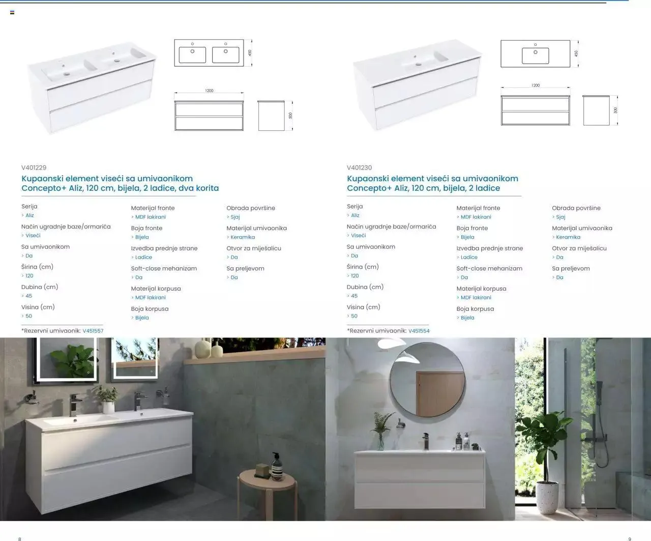 Katalog Kupaonski namještaj i ogledala 2023 Fero-term od 13. ožujka do 31. prosinca 2023. - Pregled Stranica 5