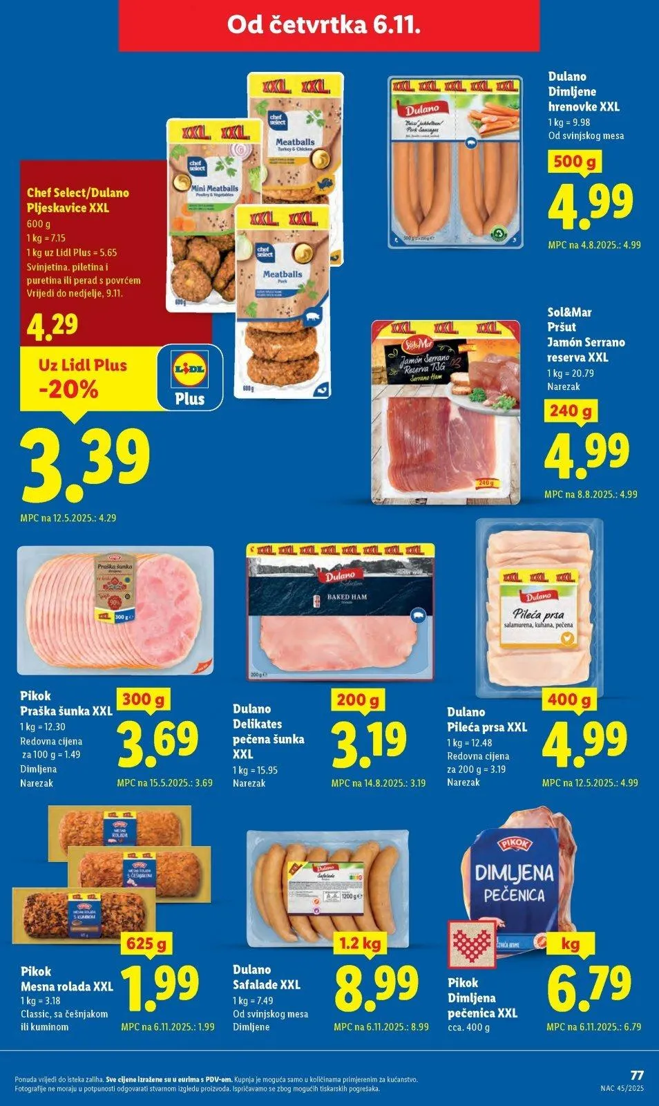 Katalog Lidl katalog do 09.11.2025 od 30. listopada do 9. studenoga 2025. - Pregled Stranica 77