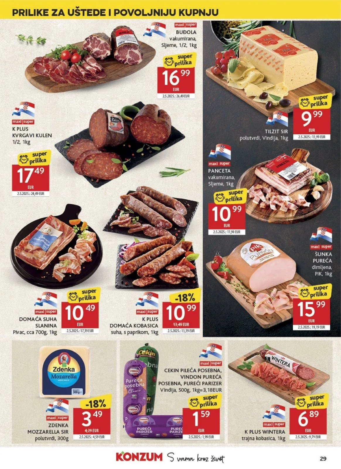Katalog Konzum katalog do 24.03.2026 od 19. ožujka do 24. ožujka 2026. - Pregled Stranica 29
