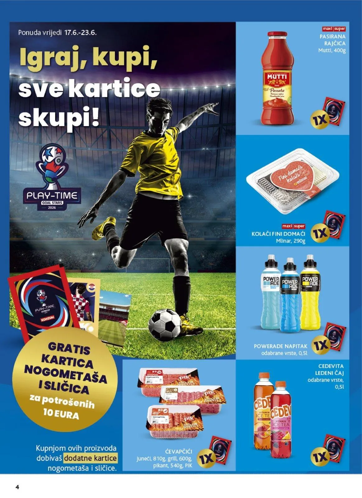 Katalog Konzum katalog do 23.06.2026 od 17. lipnja do 23. lipnja 2026. - Pregled Stranica 4