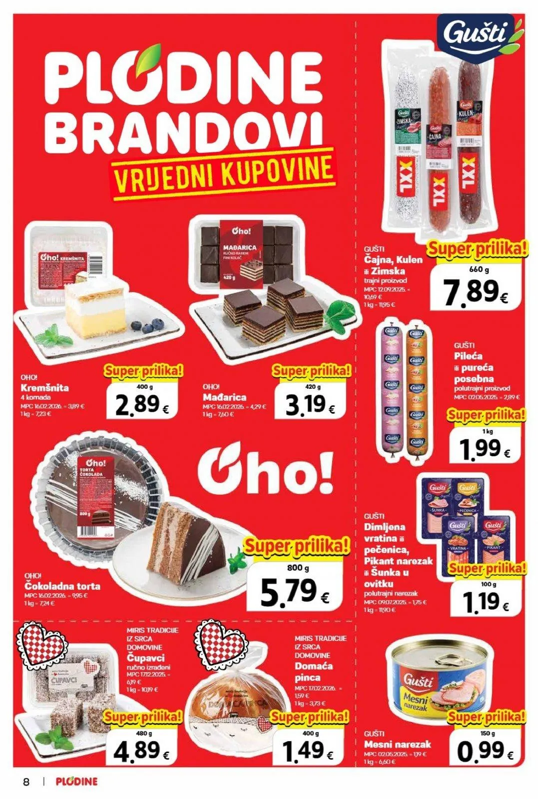 Katalog Plodine katalog do 03.03.2026 od 26. veljače do 3. ožujka 2026. - Pregled Stranica 8