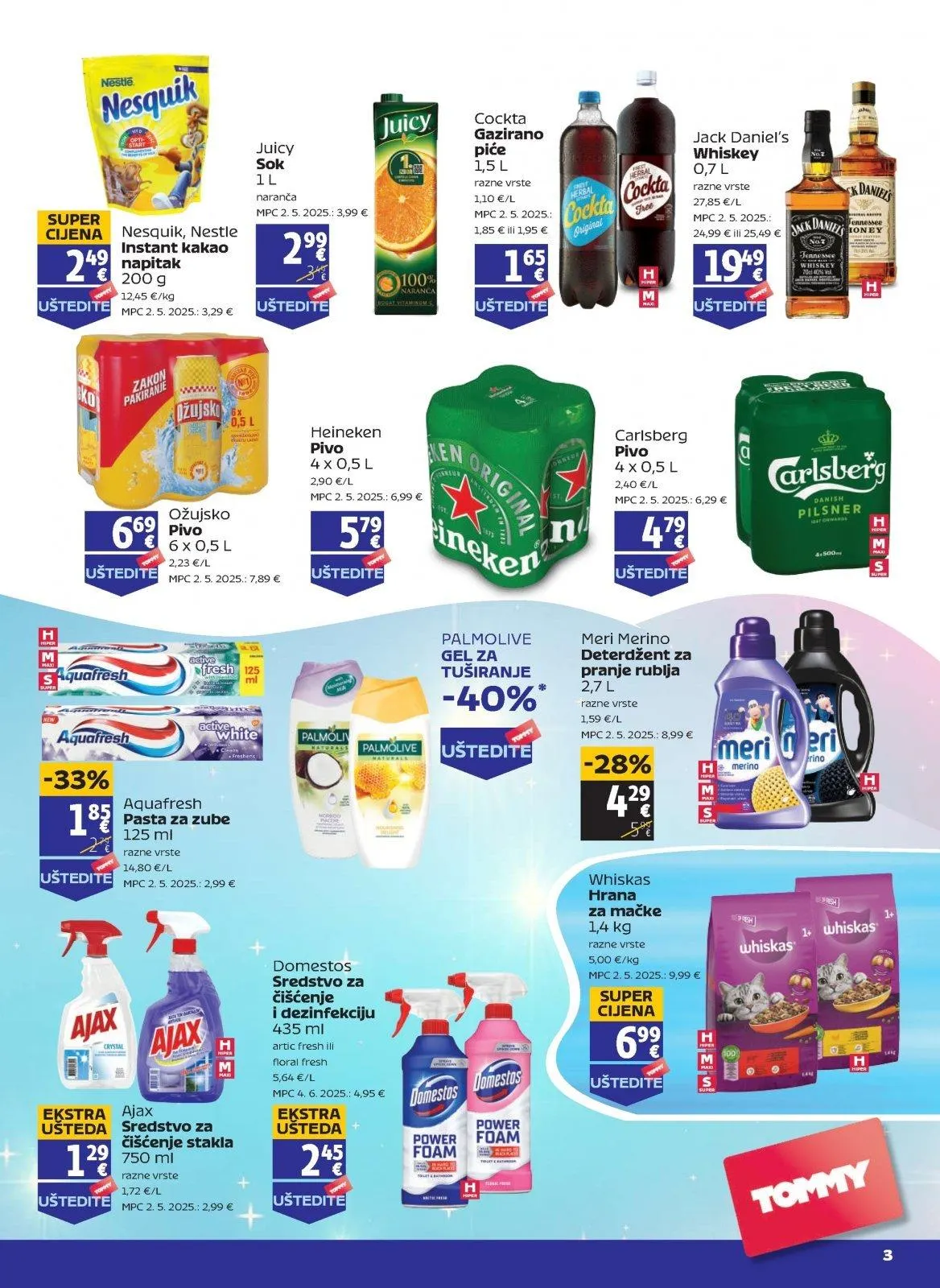 Katalog Tommy katalog do 03.06.2026 od 28. svibnja do 3. lipnja 2026. - Pregled Stranica 3
