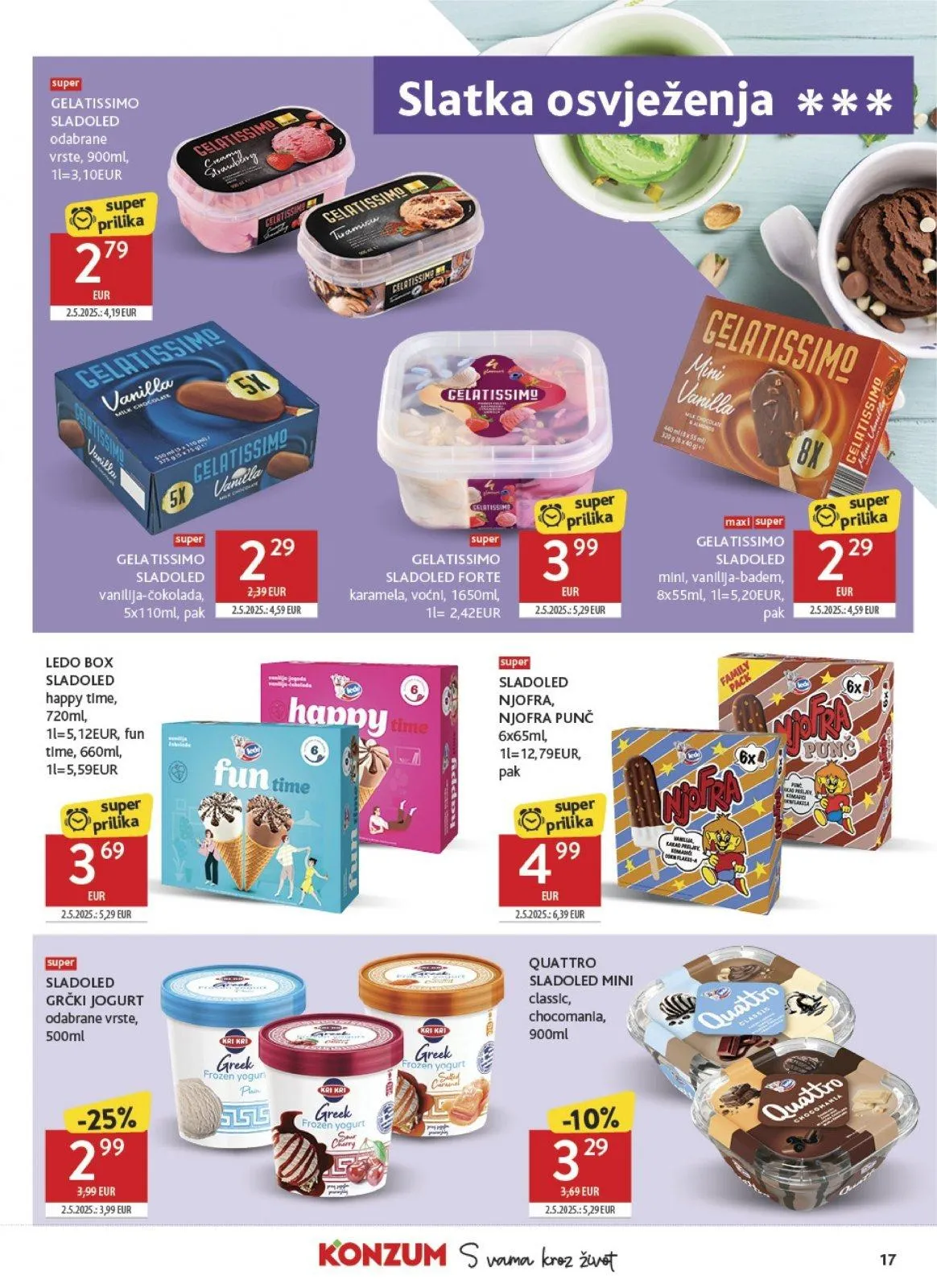 Katalog Konzum katalog do 05.05.2026 od 29. travnja do 5. svibnja 2026. - Pregled Stranica 17