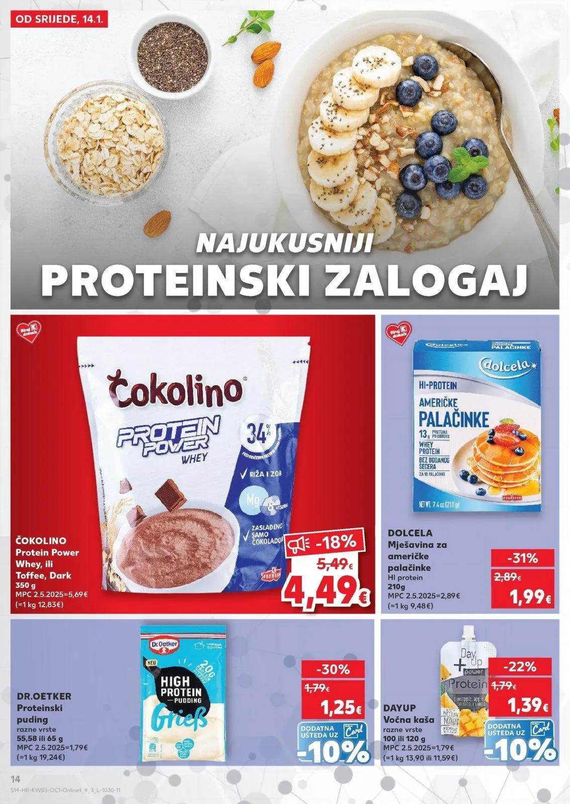 Katalog Kaufland katalog do 20.01.2026 od 14. siječnja do 20. siječnja 2026. - Pregled Stranica 14