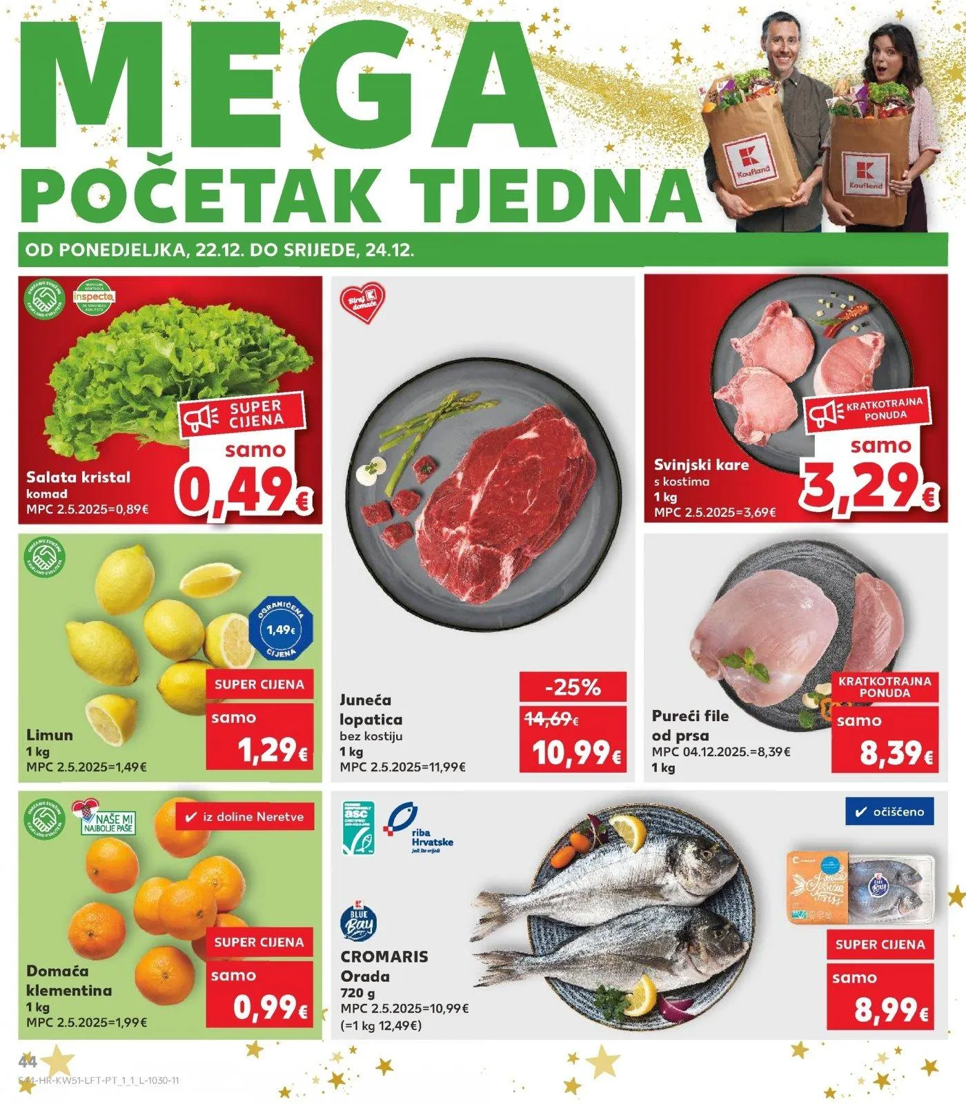 Katalog Kaufland katalog do 26.12.2025 od 17. prosinca do 26. prosinca 2025. - Pregled Stranica 44