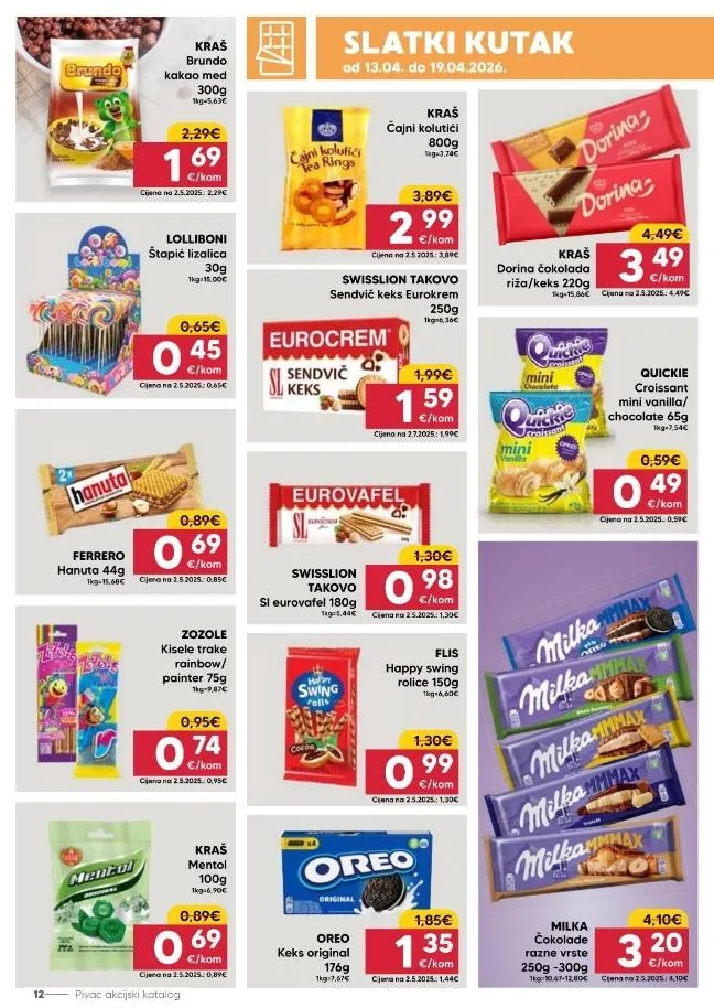 Katalog Pivac katalog do 19.04.2026 od 14. travnja do 19. travnja 2026. - Pregled Stranica 12
