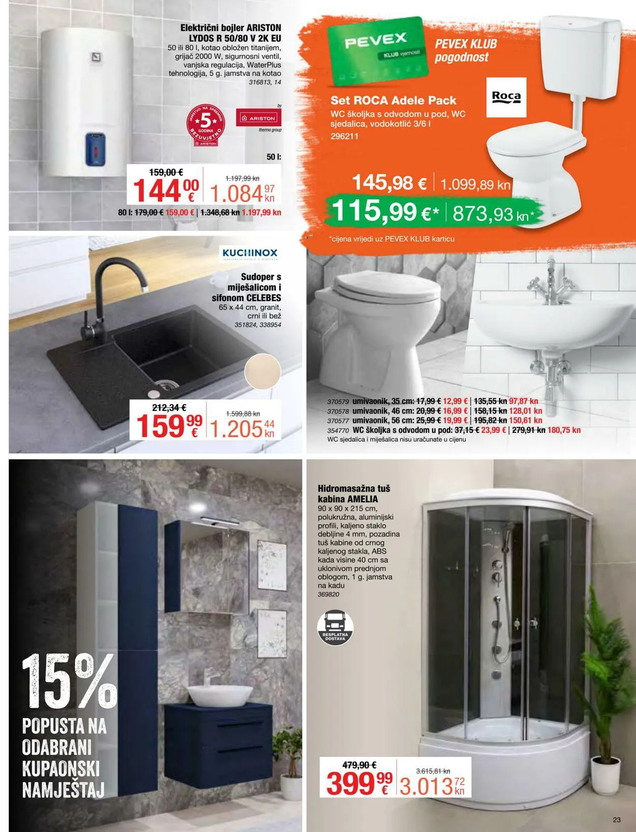 Katalog Pevex - Božić 2023 od 23. studenoga do 31. prosinca 2023. - Pregled Stranica 23