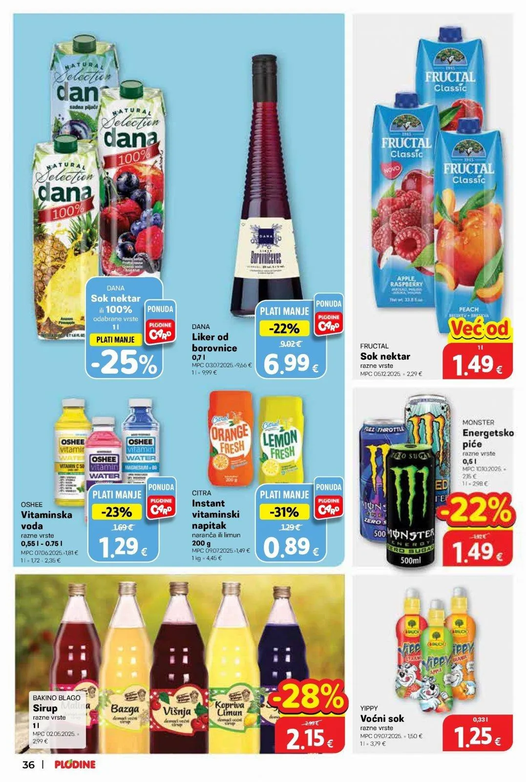 Katalog Plodine katalog do 19.05.2026 od 13. svibnja do 19. svibnja 2026. - Pregled Stranica 36
