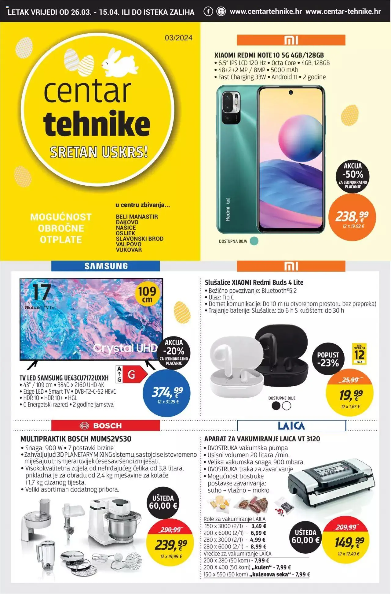 Katalog Katalog Centar Tehnike od 26. ožujka do 15. travnja 2024. - Pregled Stranica 