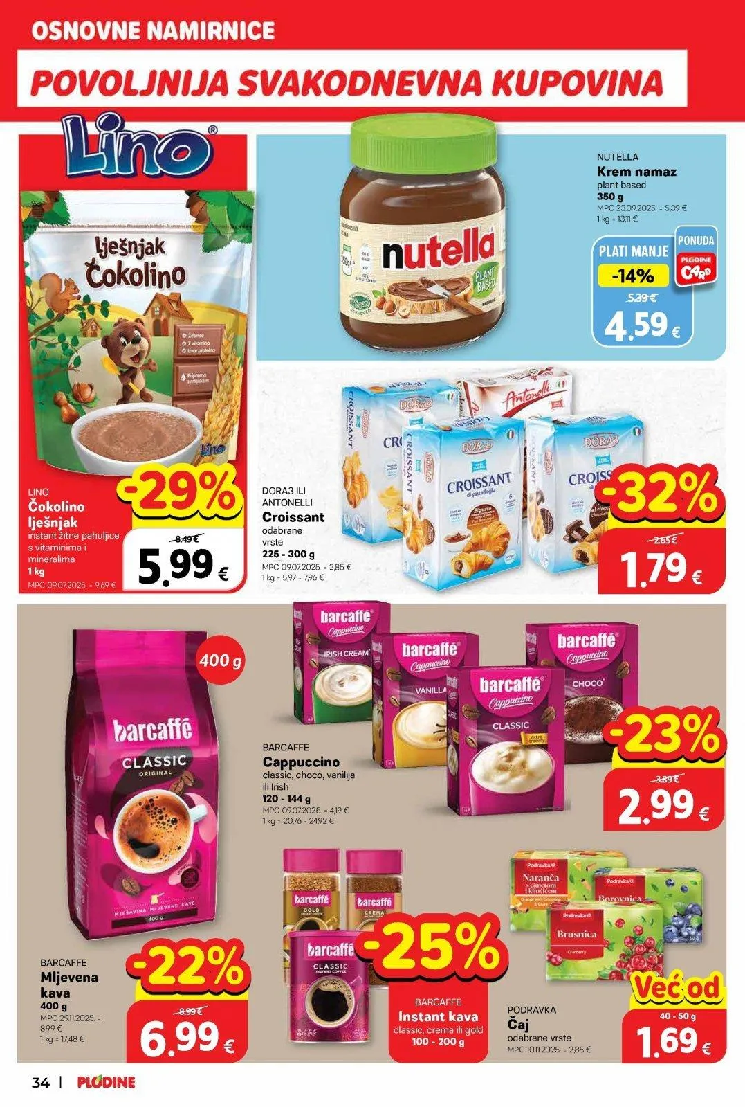 Katalog Plodine katalog do 17.02.2026 od 12. veljače do 17. veljače 2026. - Pregled Stranica 34