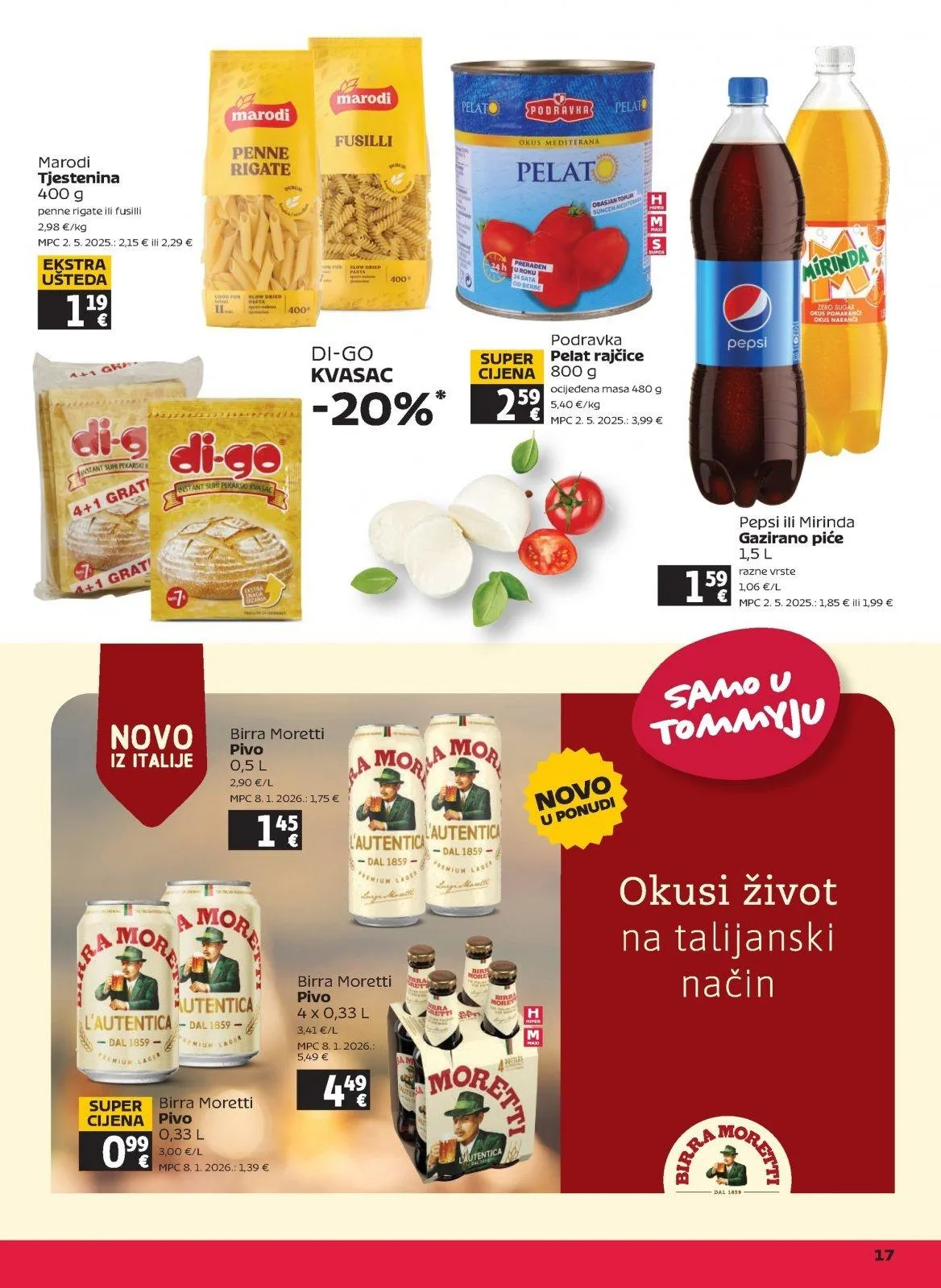 Katalog Tommy katalog do 11.02.2026 od 5. veljače do 11. veljače 2026. - Pregled Stranica 17