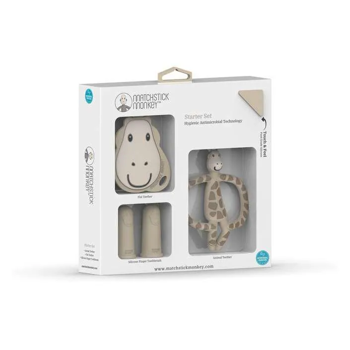 MATCHSTICK MONKEY grizalo Monkey poklon Starter žirafa Zofi brown