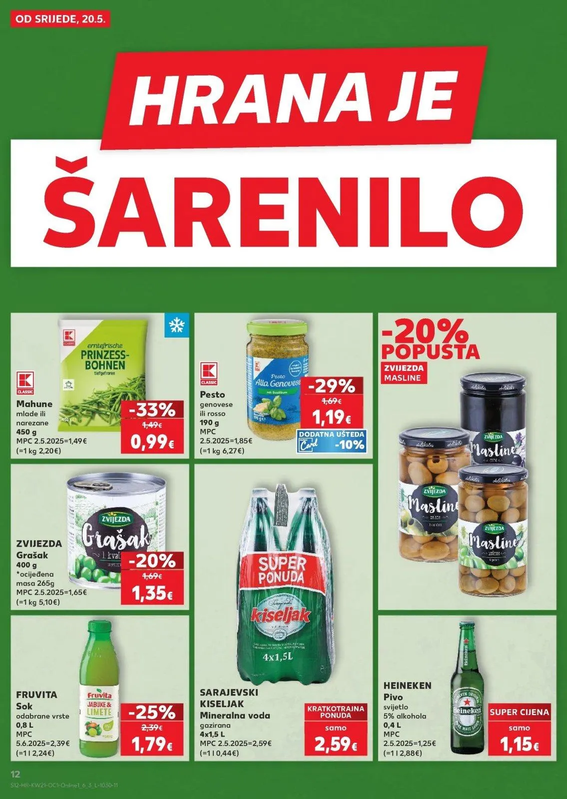 Katalog Kaufland katalog do 26.05.2026 od 20. svibnja do 26. svibnja 2026. - Pregled Stranica 12