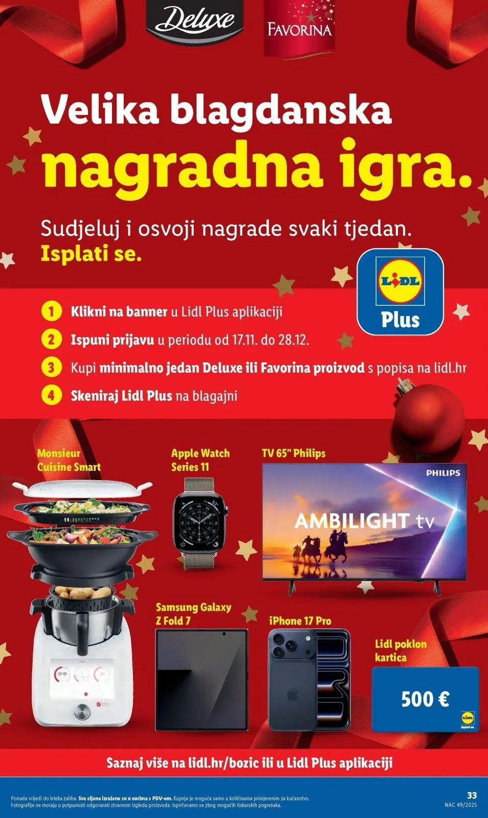 Katalog Lidl katalog do 07.12.2025 od 3. prosinca do 7. prosinca 2025. - Pregled Stranica 33
