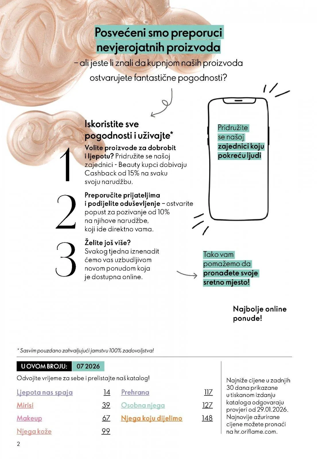 Katalog Oriflame katalog do 02.06.2026 od 13. svibnja do 2. lipnja 2026. - Pregled Stranica 2