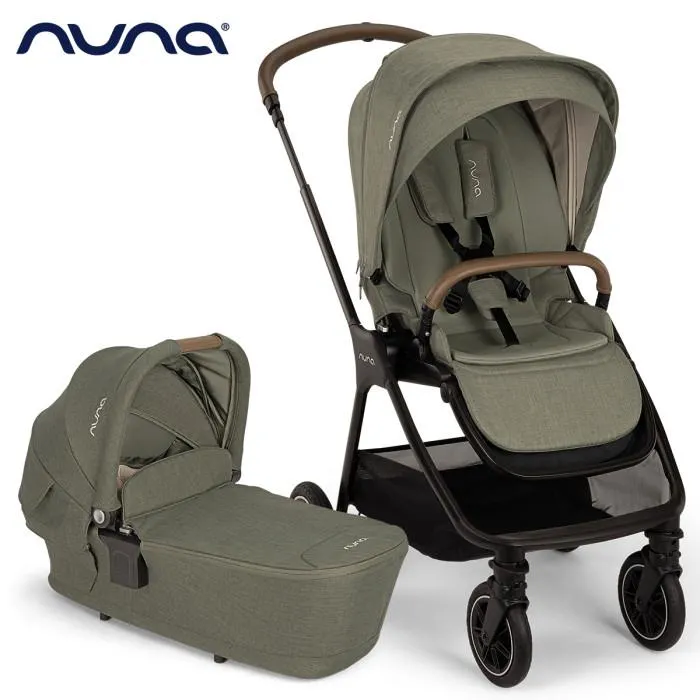 Nuna kolica 2u1 Triv Next + košara - Pine