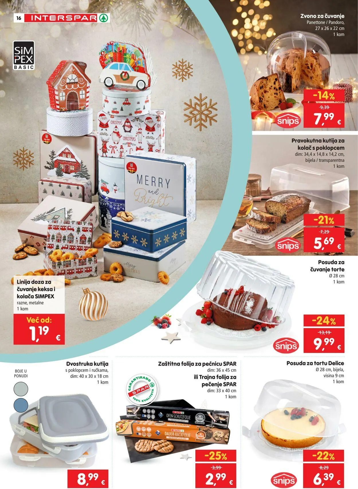 Katalog Spar od 8. listopada do 6. siječnja 2026. - Pregled Stranica 16