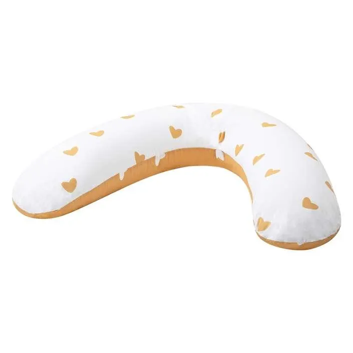 BUBABA BY FREEON jastuk za trudnicu i dojilju žuta srca