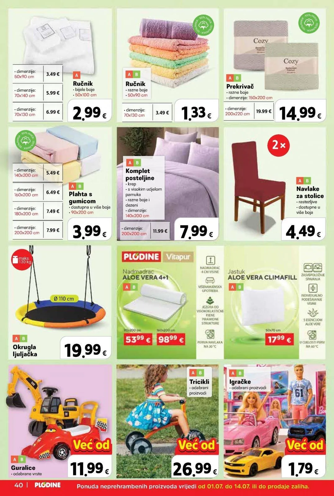 Katalog Plodine katalog do 07.07.2026 od 1. srpnja do 7. srpnja 2026. - Pregled Stranica 40