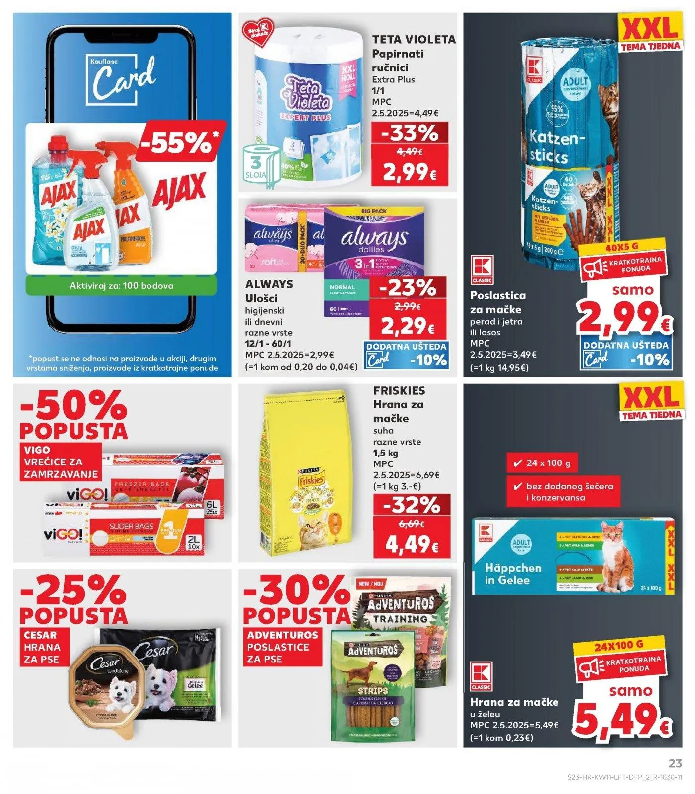Katalog Kaufland katalog do 17.03.2026 od 11. ožujka do 17. ožujka 2026. - Pregled Stranica 23