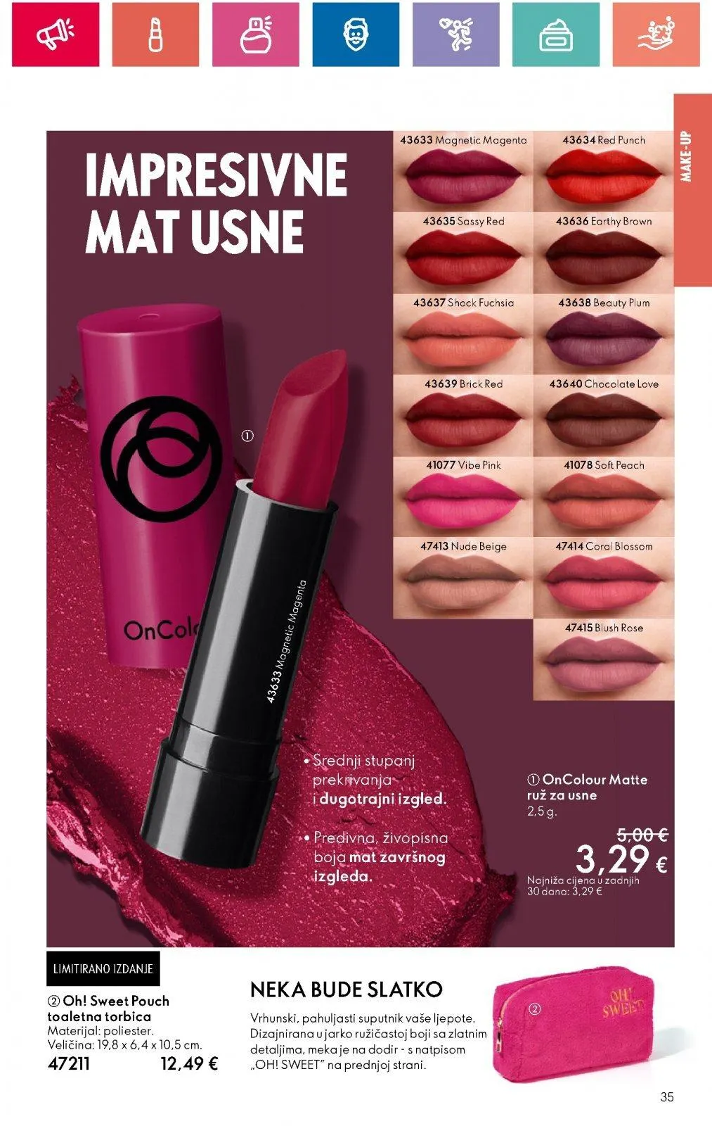 Katalog Oriflame katalog do 11.09.2024 od 29. kolovoza do 11. rujna 2024. - Pregled Stranica 35