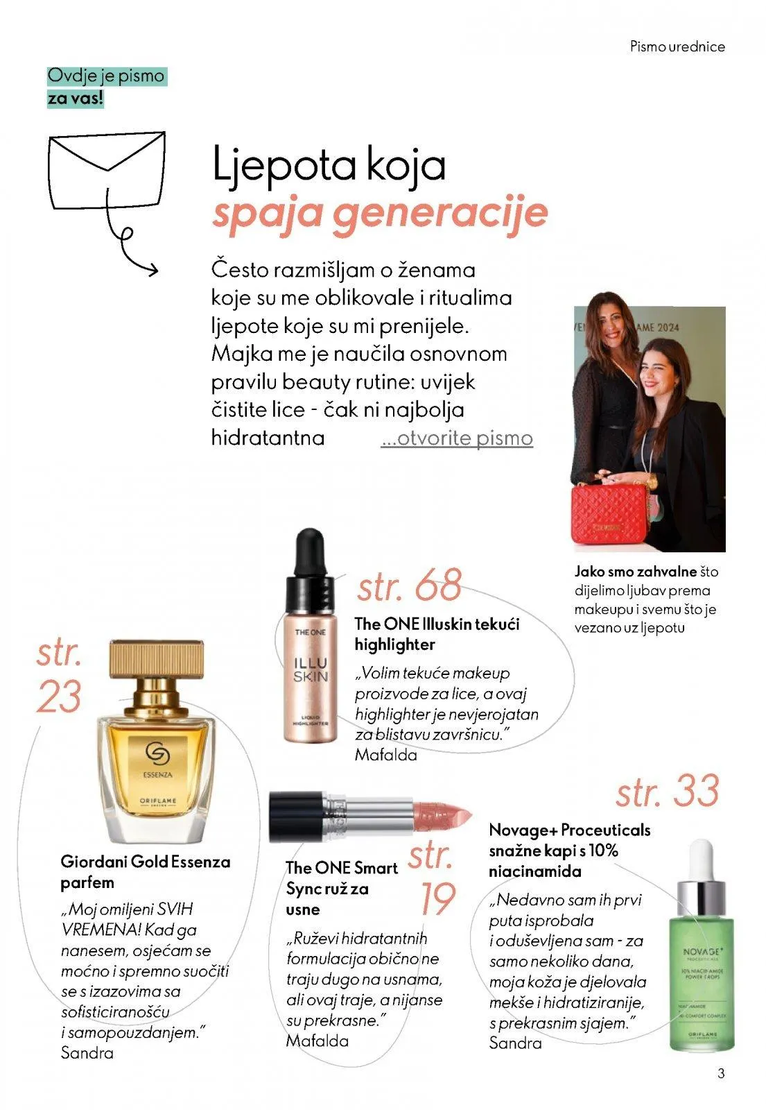 Katalog Oriflame katalog do 02.06.2026 od 13. svibnja do 2. lipnja 2026. - Pregled Stranica 3