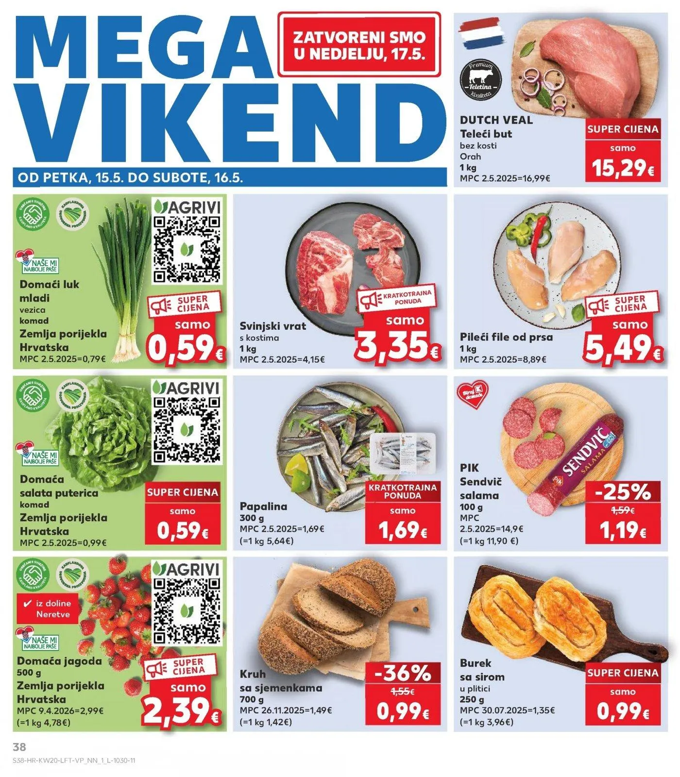 Katalog Kaufland katalog do 19.05.2026 od 13. svibnja do 19. svibnja 2026. - Pregled Stranica 38