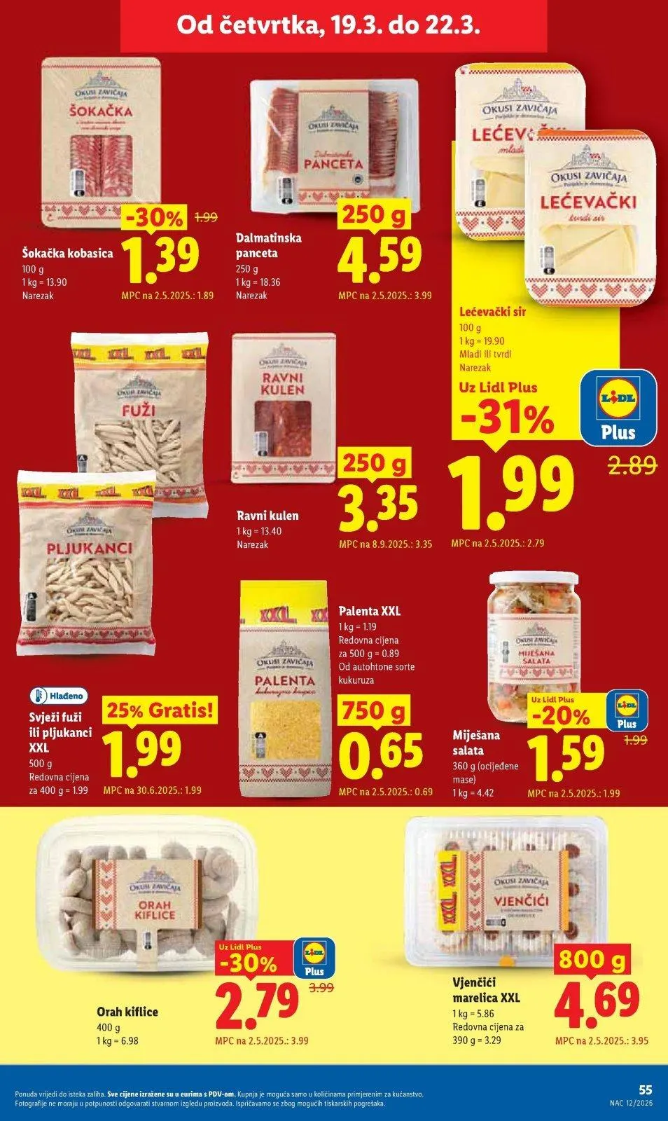 Katalog Lidl katalog do 22.03.2026 od 12. ožujka do 22. ožujka 2026. - Pregled Stranica 55
