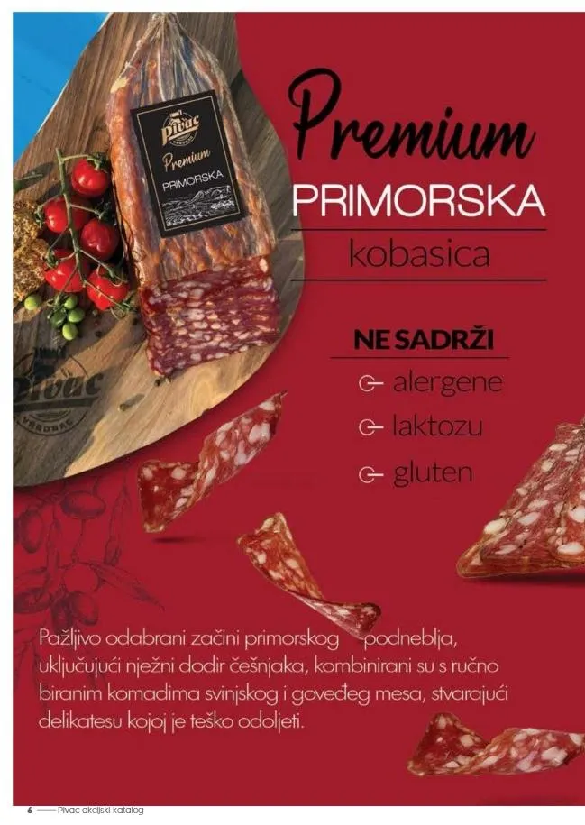 Katalog Pivac katalog do 19.04.2026 od 14. travnja do 19. travnja 2026. - Pregled Stranica 6