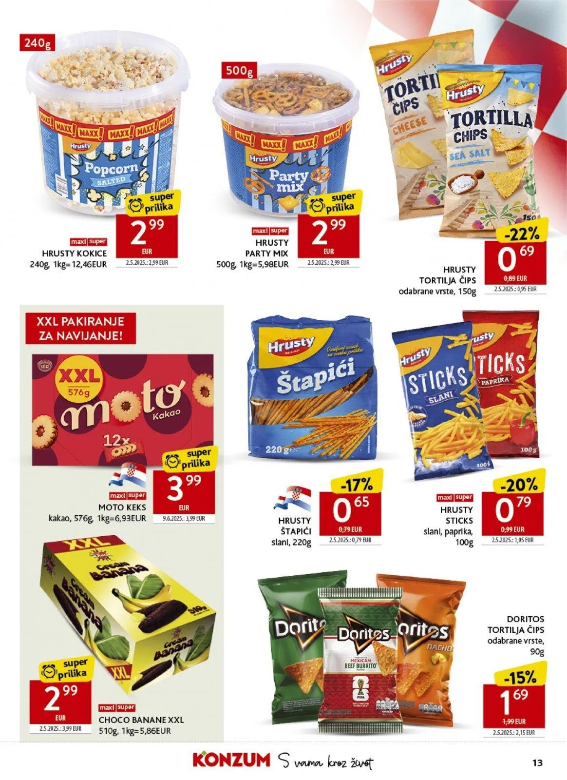 Katalog Konzum katalog do 23.06.2026 od 17. lipnja do 23. lipnja 2026. - Pregled Stranica 13