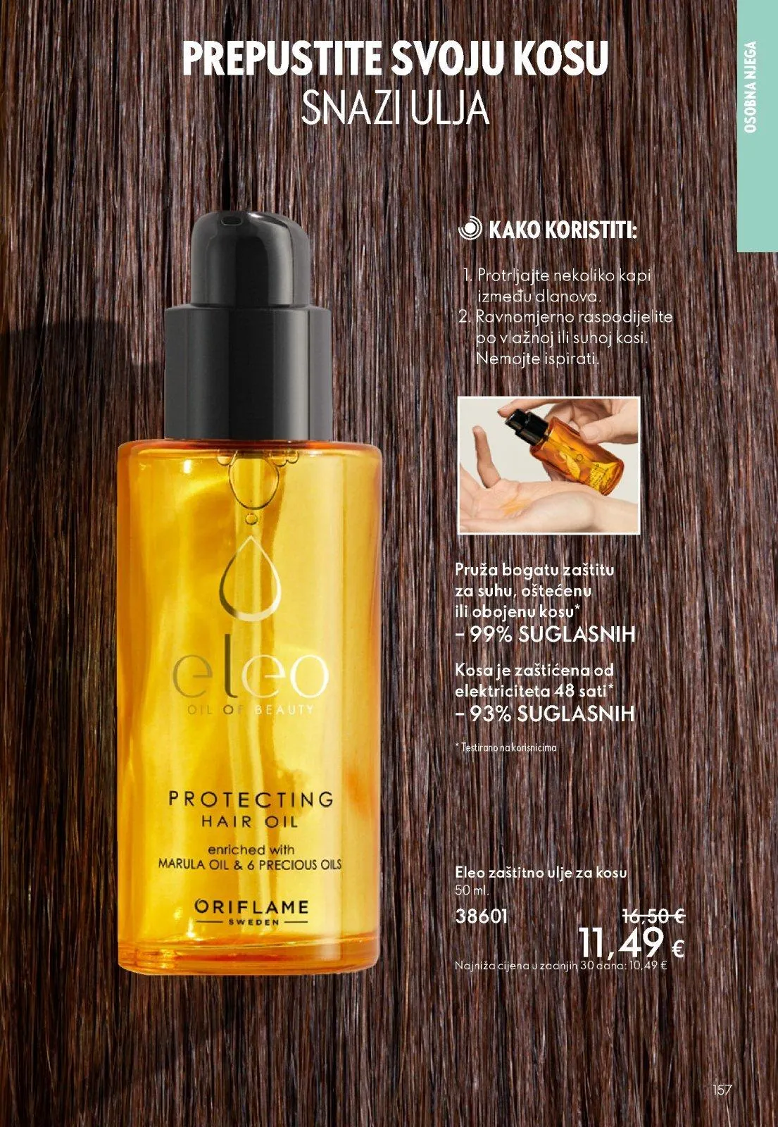 Katalog Oriflame katalog do 10.03.2026 od 21. veljače do 10. ožujka 2026. - Pregled Stranica 157