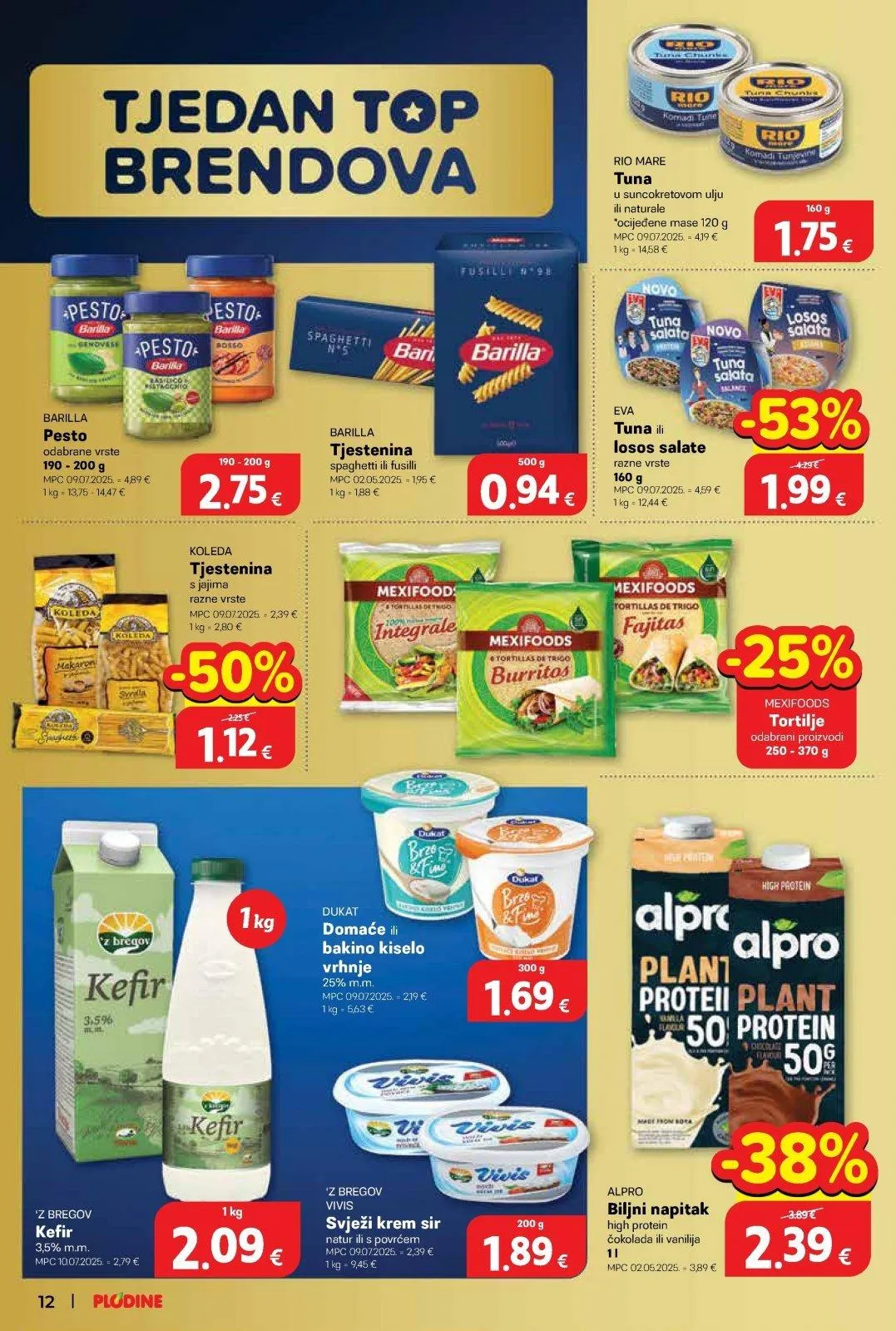 Katalog Plodine katalog do 19.05.2026 od 13. svibnja do 19. svibnja 2026. - Pregled Stranica 12