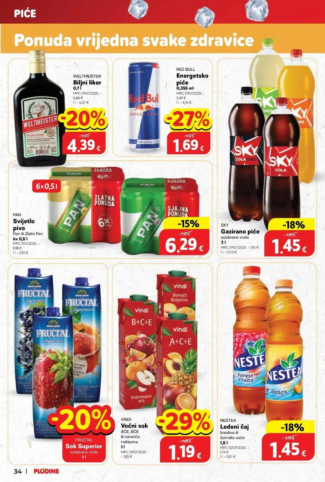 Katalog Plodine katalog do 11.11.2025 od 6. studenoga do 11. studenoga 2025. - Pregled Stranica 34