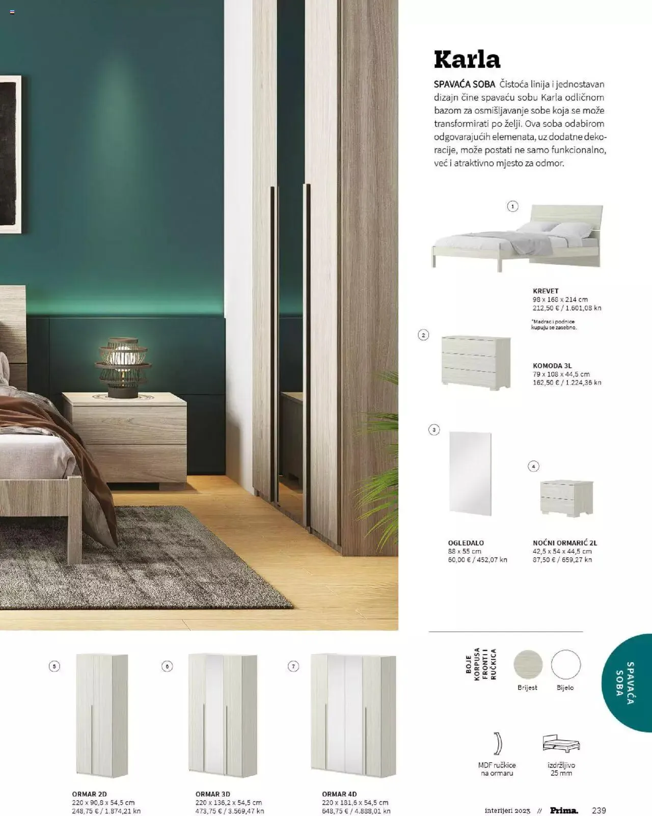 Katalog Katalog interijeri 2023 Prima od 20. veljače do 31. prosinca 2023. - Pregled Stranica 241