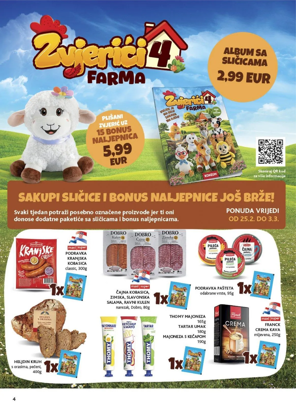 Katalog Konzum katalog do 03.03.2026 od 26. veljače do 3. ožujka 2026. - Pregled Stranica 4