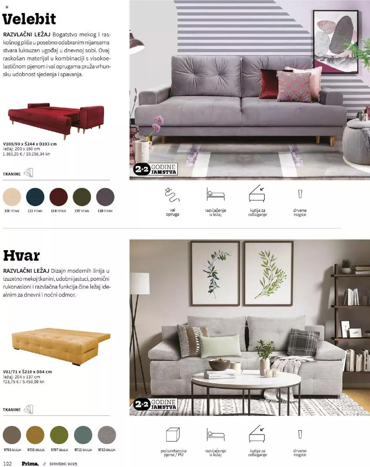 Katalog Katalog interijeri 2023 Prima od 20. veljače do 31. prosinca 2023. - Pregled Stranica 104