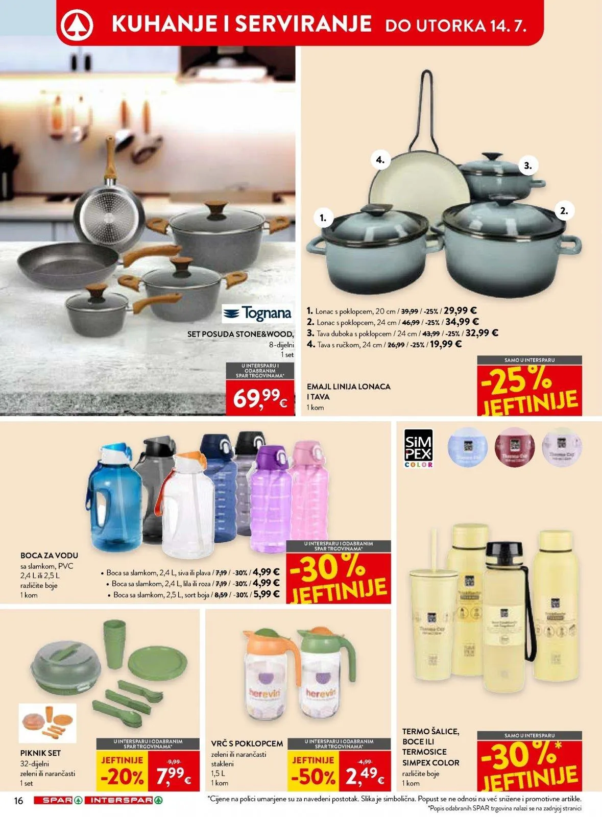 Katalog Interspar katalog do 07.07.2026 od 1. srpnja do 7. srpnja 2026. - Pregled Stranica 30