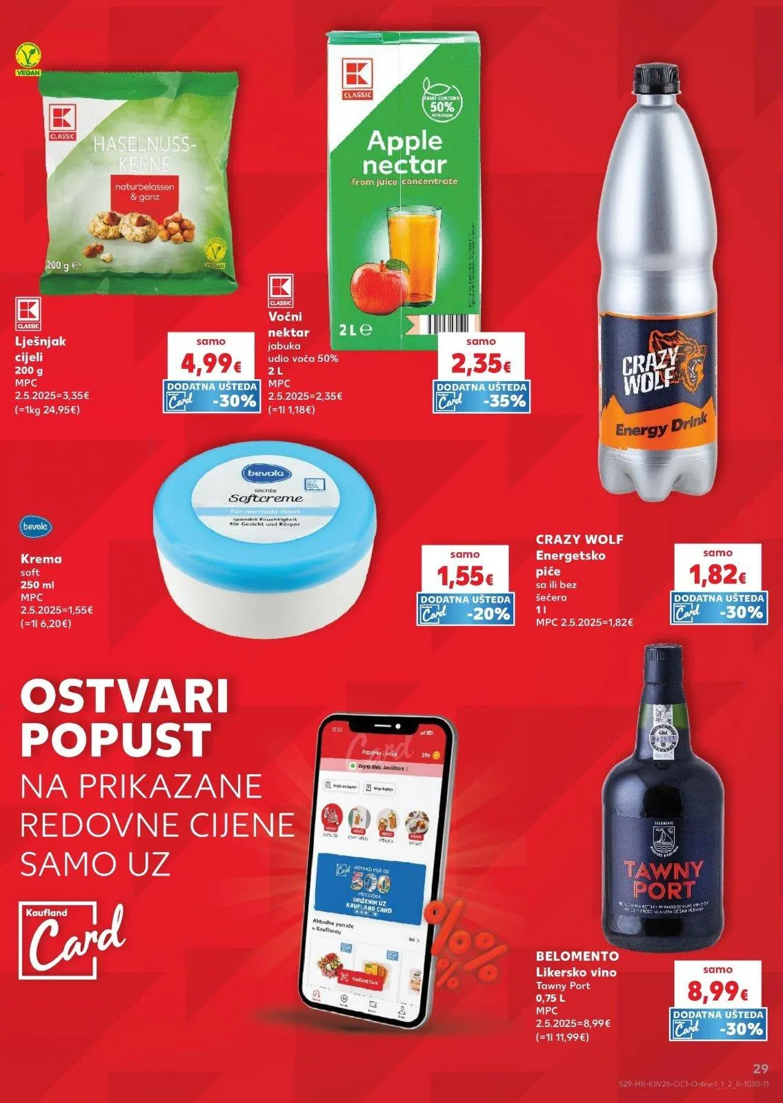 Katalog Kaufland katalog do 30.06.2026 od 25. lipnja do 30. lipnja 2026. - Pregled Stranica 29