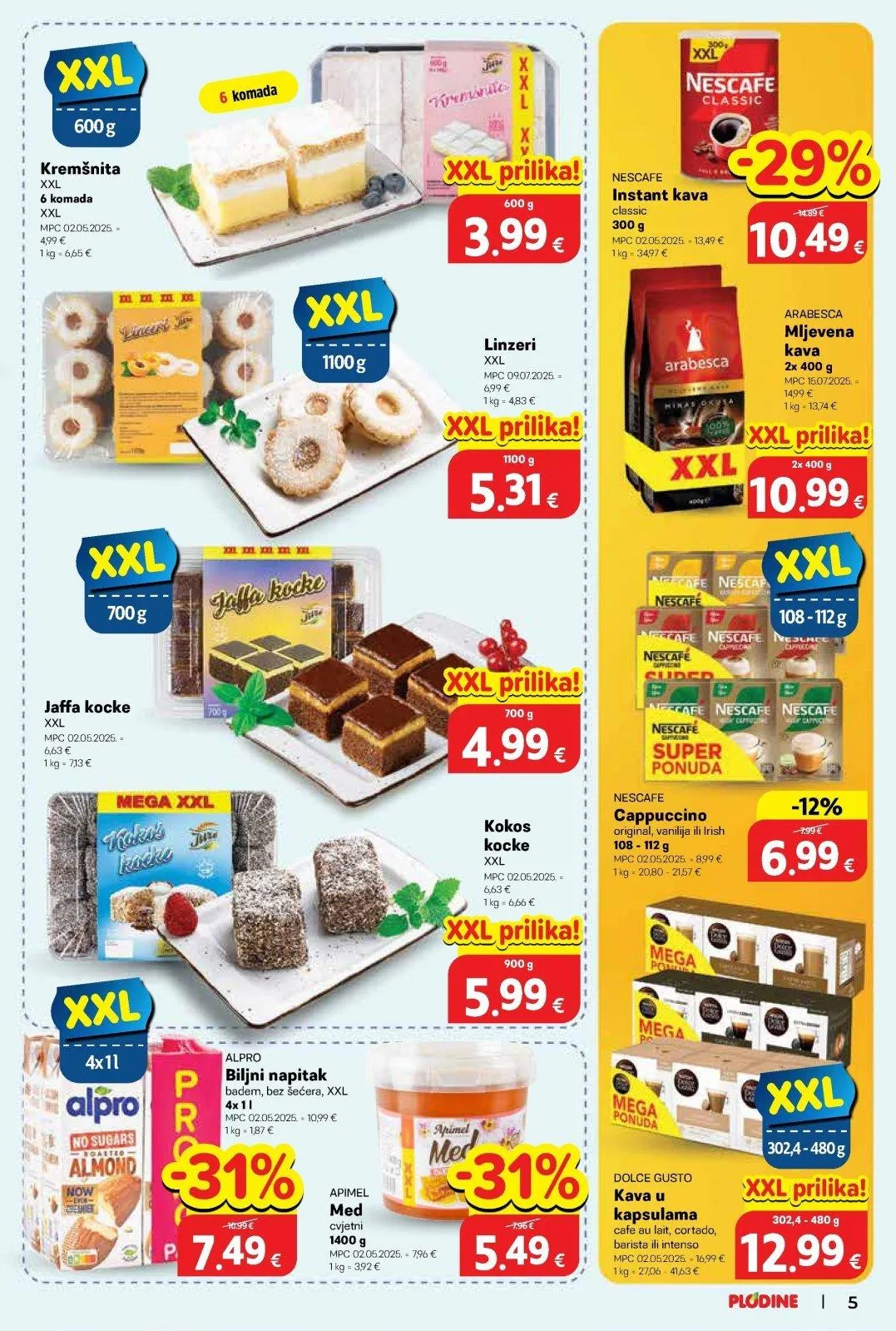 Katalog Plodine katalog do 18.11.2025 od 12. studenoga do 18. studenoga 2025. - Pregled Stranica 5